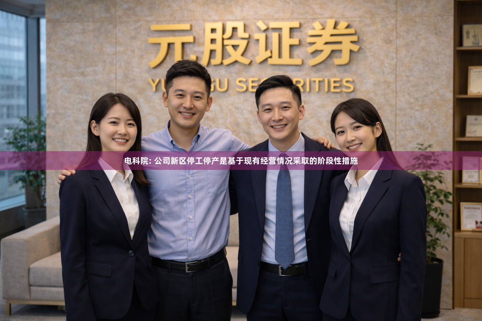 电科院: 公司新区停工停产是基于现有经营情况采取的阶段性措施