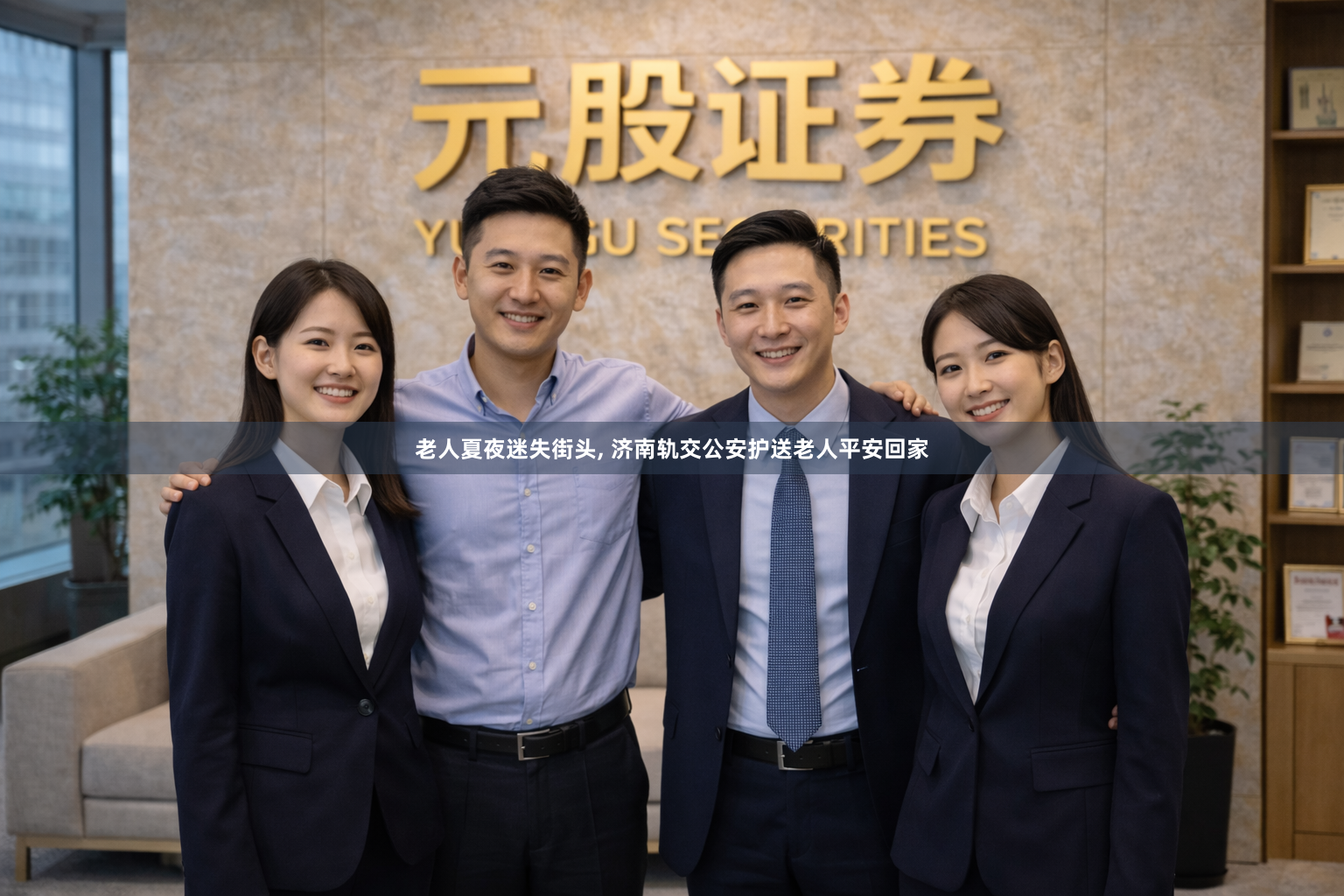 老人夏夜迷失街头, 济南轨交公安护送老人平安回家